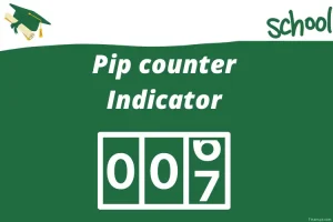 Pip counter indicator for MT4 MT5 and Tradingview