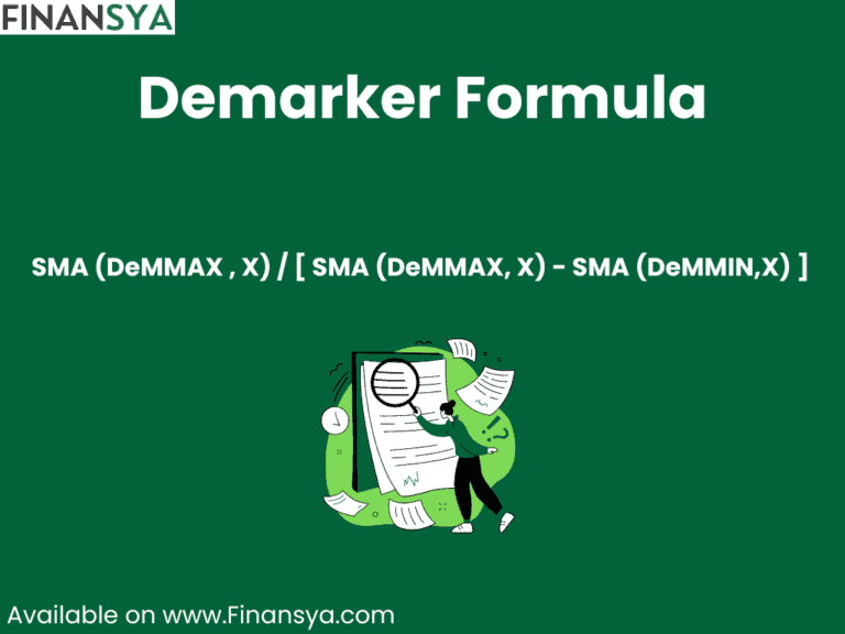 Formula of the Demarker Indicator.