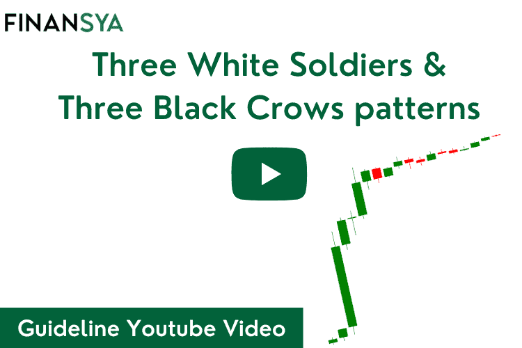 Three white soldiers and Three black crows patterns Guideline